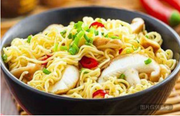 冬菇蝦仁麵