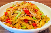 酸蘿蔔炒牛肚