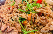 香菜牛肉飯