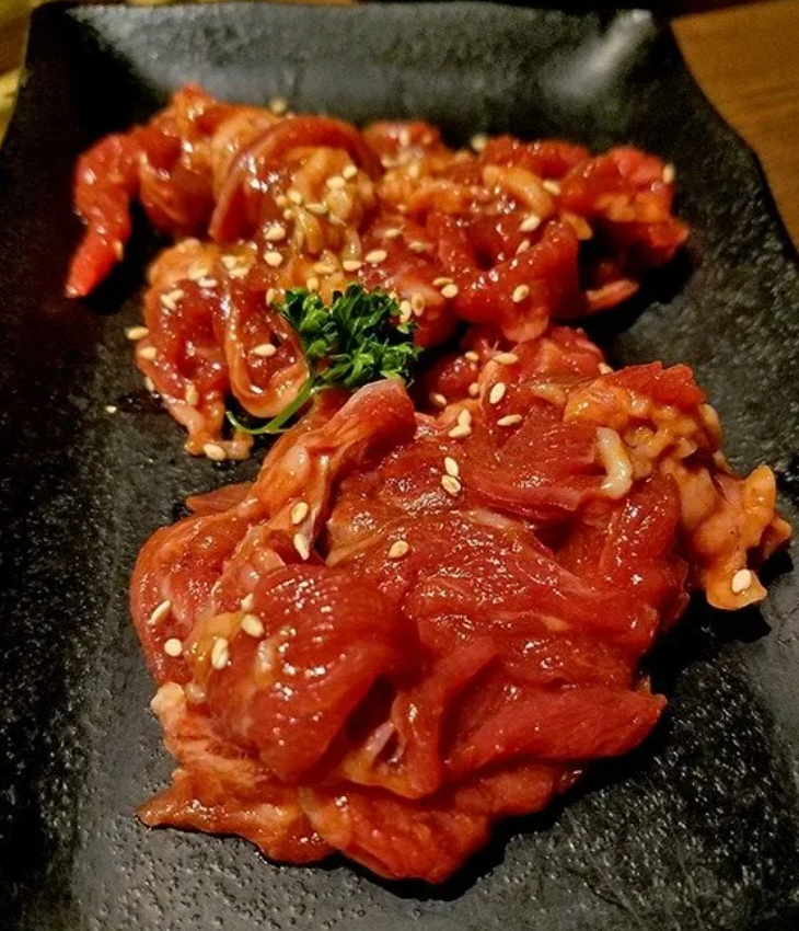 涮烤牛肉片