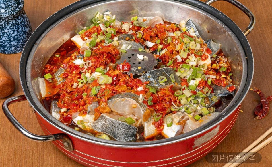 現蒸剁椒鱸魚