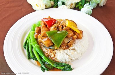 豉椒牛肉燴飯