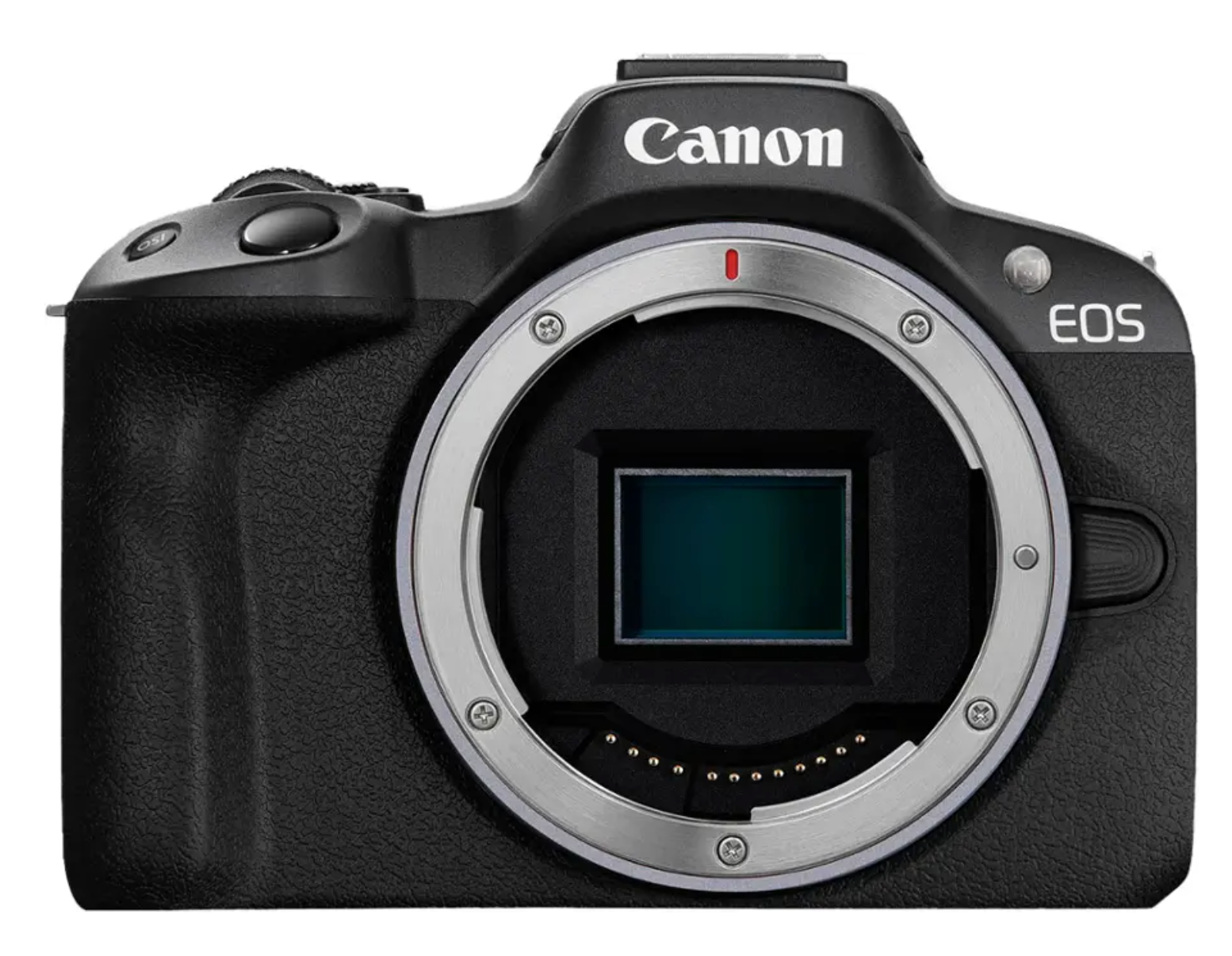 佳能 - EOS R50 4K視訊無反光鏡相機（僅機身）-黑色