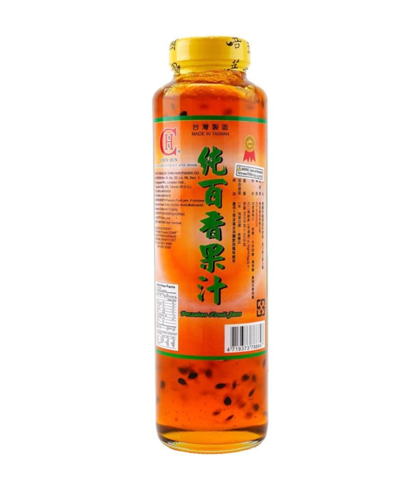 台灣清宏 純百香果 濃縮果汁 800g【酸甜果味 夏日沖飲】