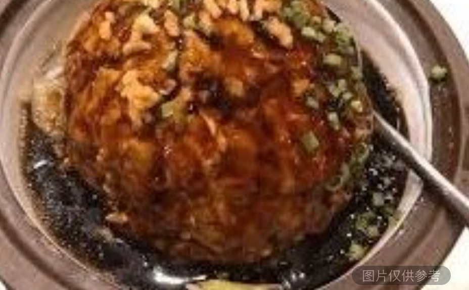 鹹蛋黃獅子頭