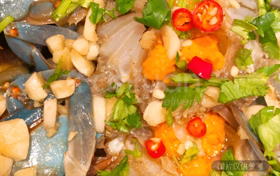 生醃蘭花膏蟹