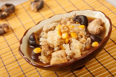 粟米石斑燴飯