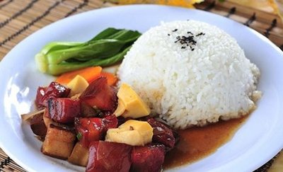 豉椒斑球飯