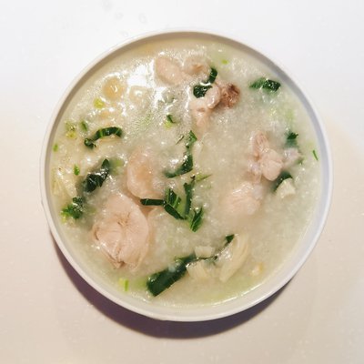 滑雞粥