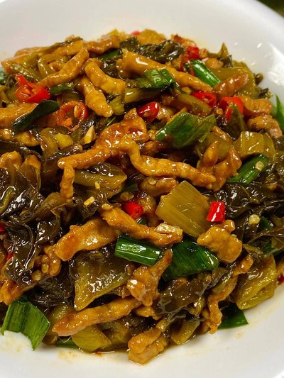 酸辣椒炒肉