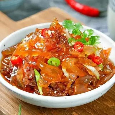 涼拌海蜇頭