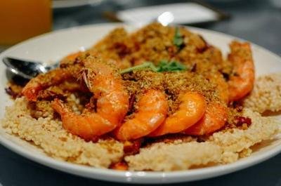 炸龍須大蝦
