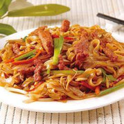 豉椒牛肉炒麵（河粉）