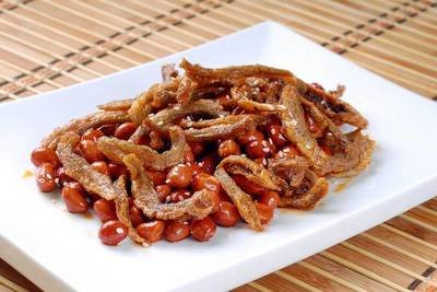小魚花生
