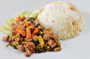 肉碎煎蛋飯（辣味或原味）
