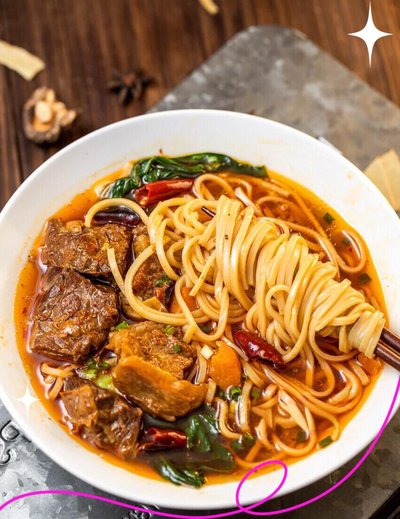 牛腩湯麵