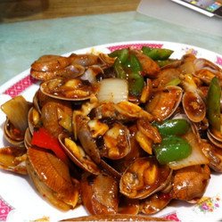 薑蔥炒蜆