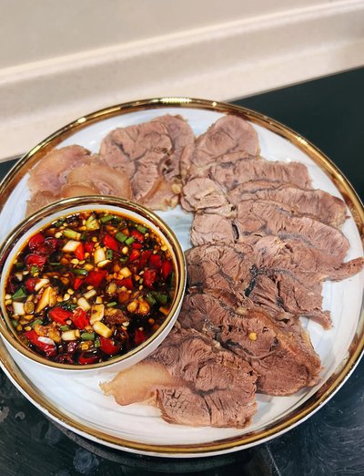 白灼牛仔肉