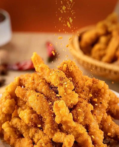 炸小酥鱿