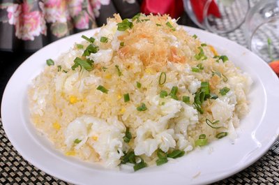 瑤柱蛋白海鮮炒飯