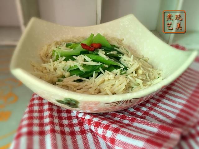 素魚翅扒芥菜