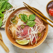 生牛肉叉燒米粉