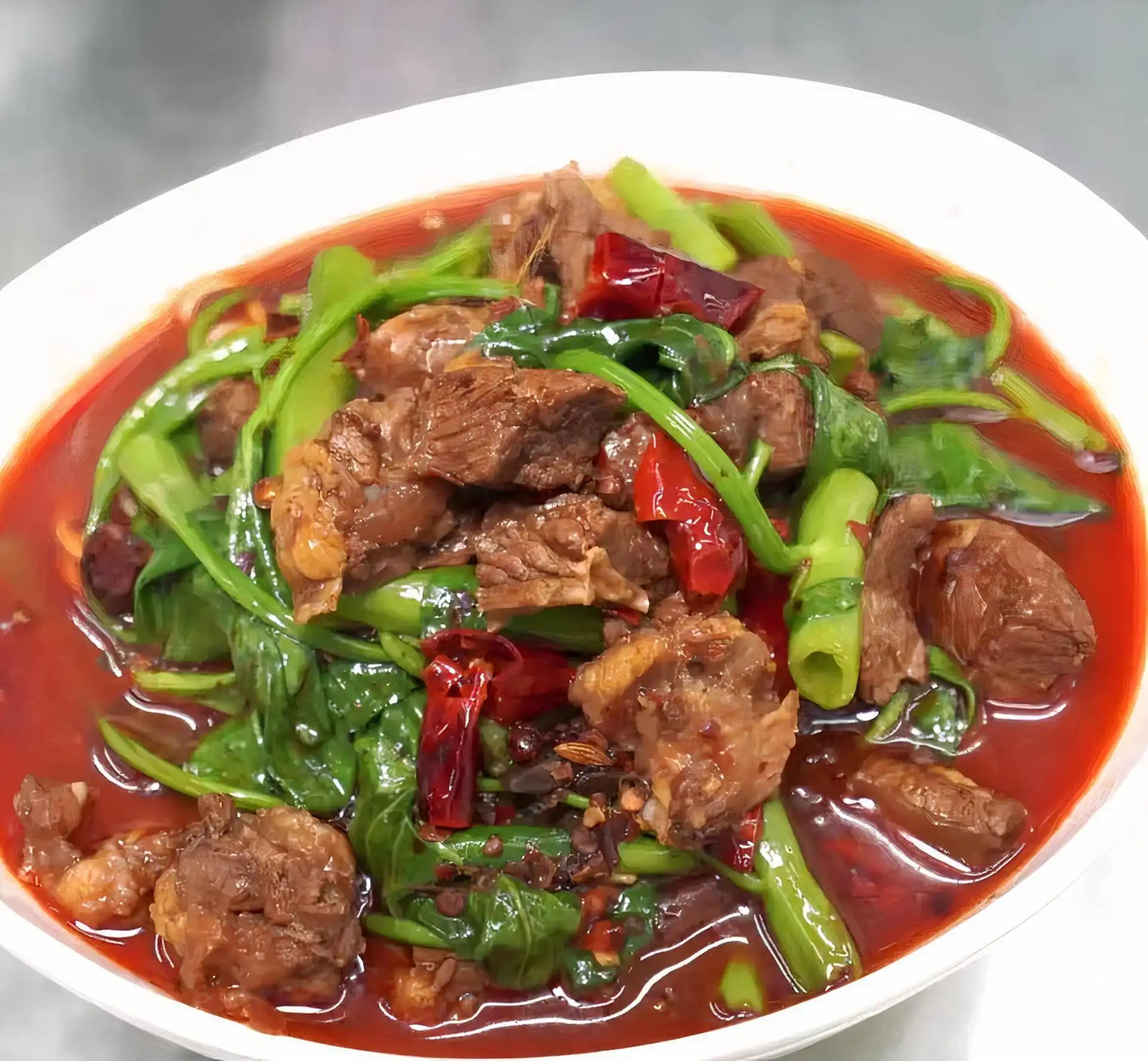 麻辣牛腩面