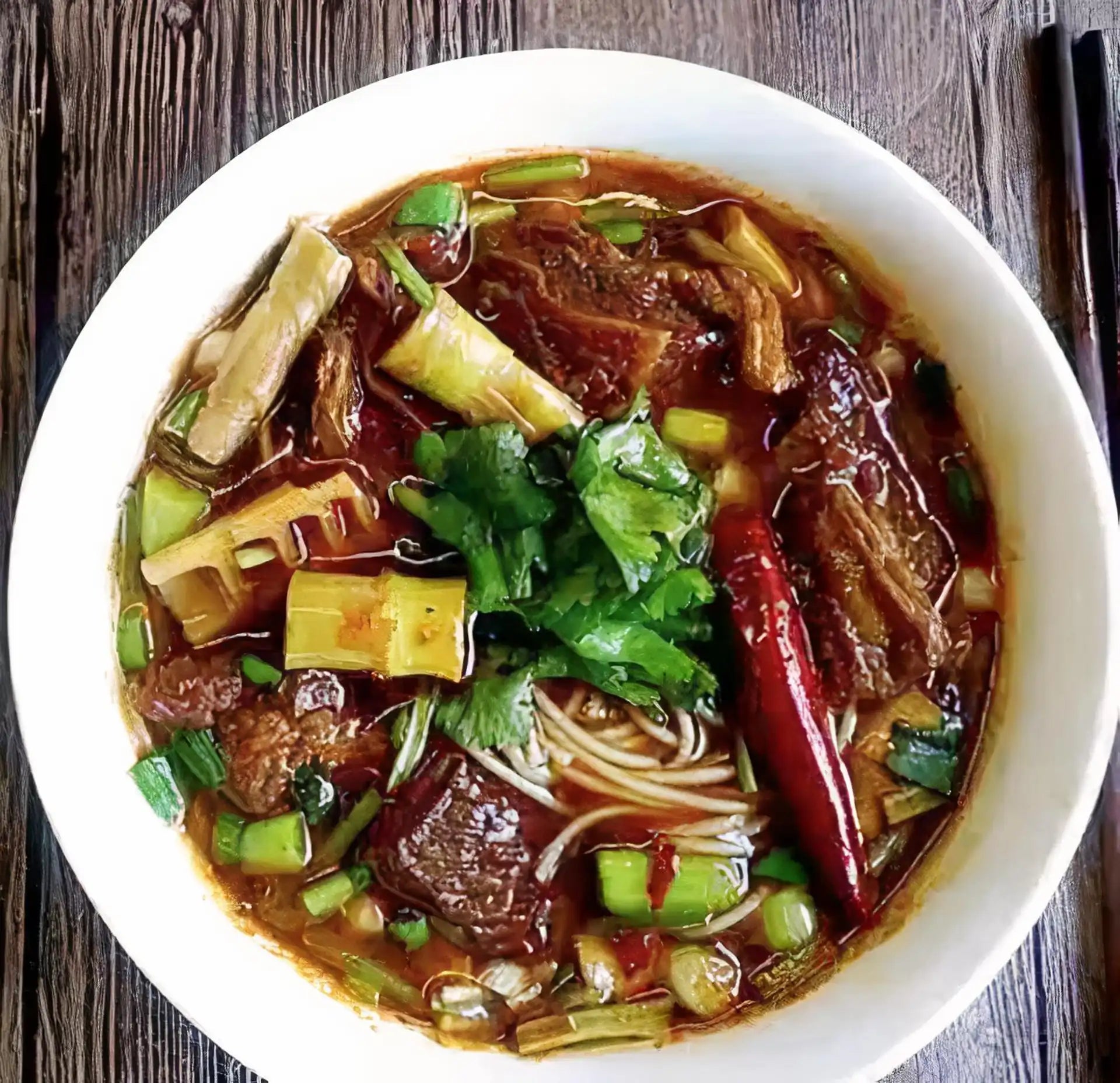 羊杂烩面