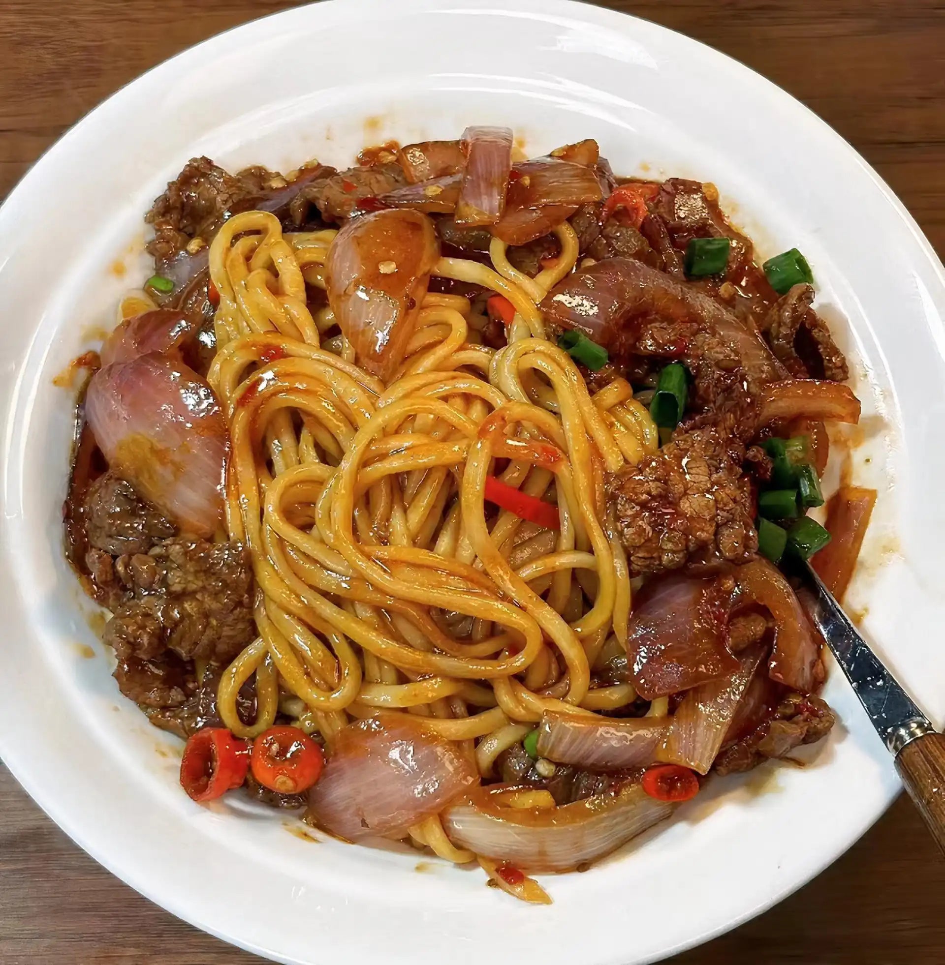 西安羊肉盖面