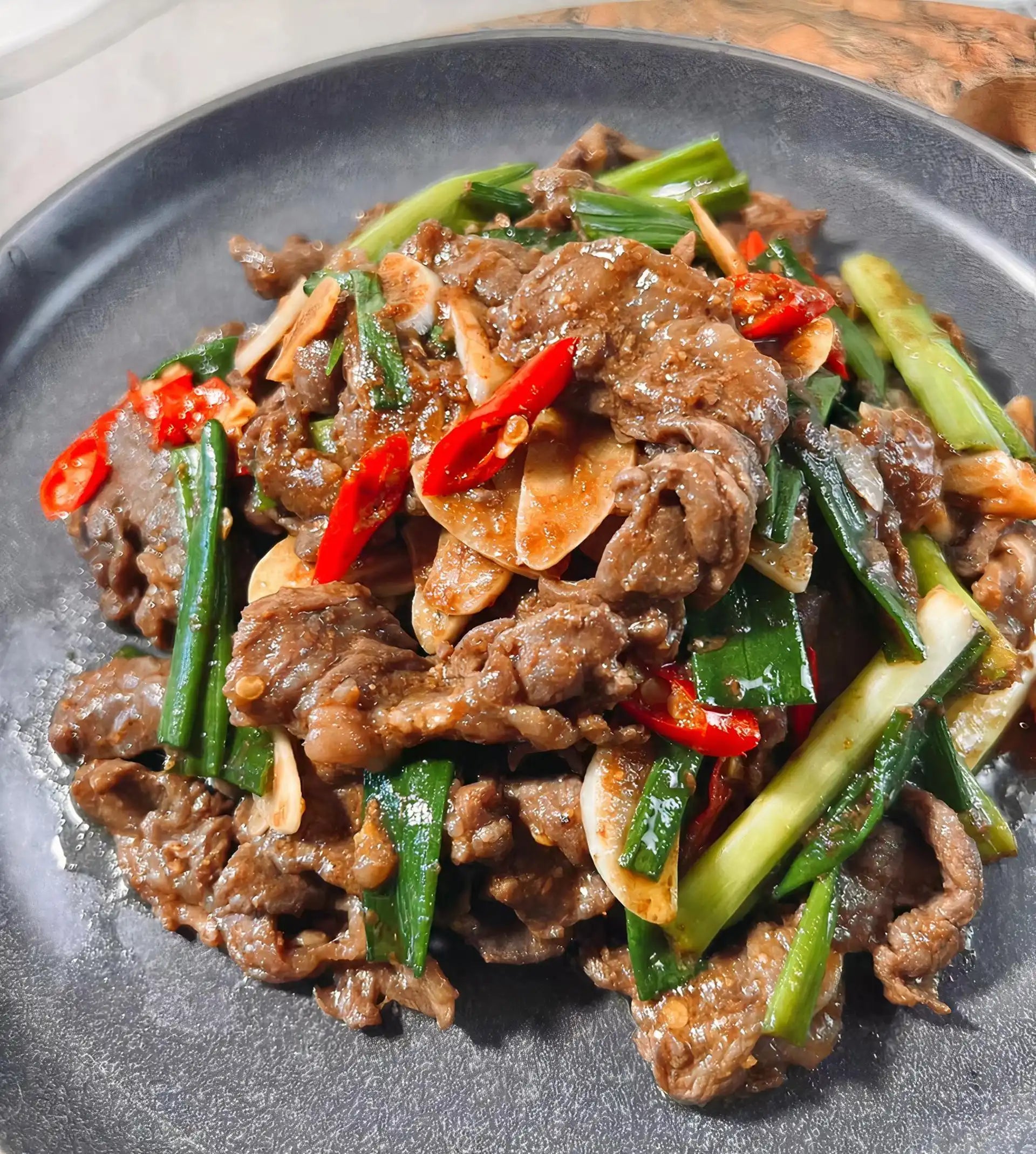 葱爆羊肉