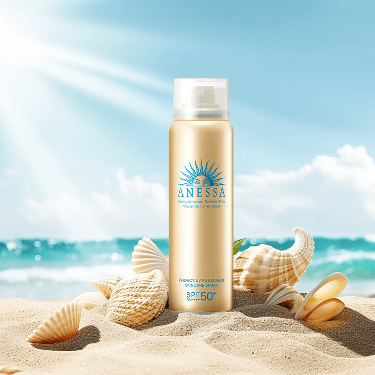 日本SHISEIDO資生堂 ANESSA安耐曬安熱沙 水能戶外防曬噴霧 SPF50+/PA++++ 60g