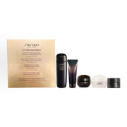 日本 SHISEIDO 資生堂 時光琉璃奢寵體驗五件套 2.5ml唇霜+15ml潔顏乳+6ml夜霜+6ml日霜+25ml柔膚液 緊緻提亮抗老
