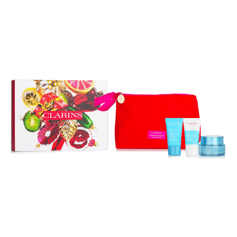 法國嬌韻詩 沁潤奇肌套裝 3pcs+1bag