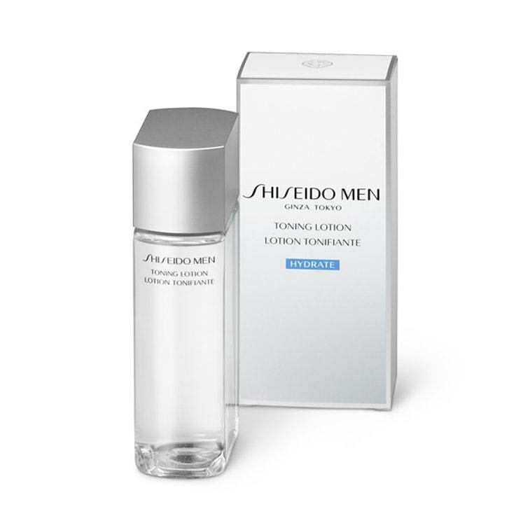 日本本土版資生堂SHISEIDO MEN 男士保養套裝三部曲潔面130g +滋潤水150ml +乳100ml控油清爽補水