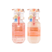 日本&HONEY安蒂花子 柔潤保濕洗髮精+護髮素 440ml +445g