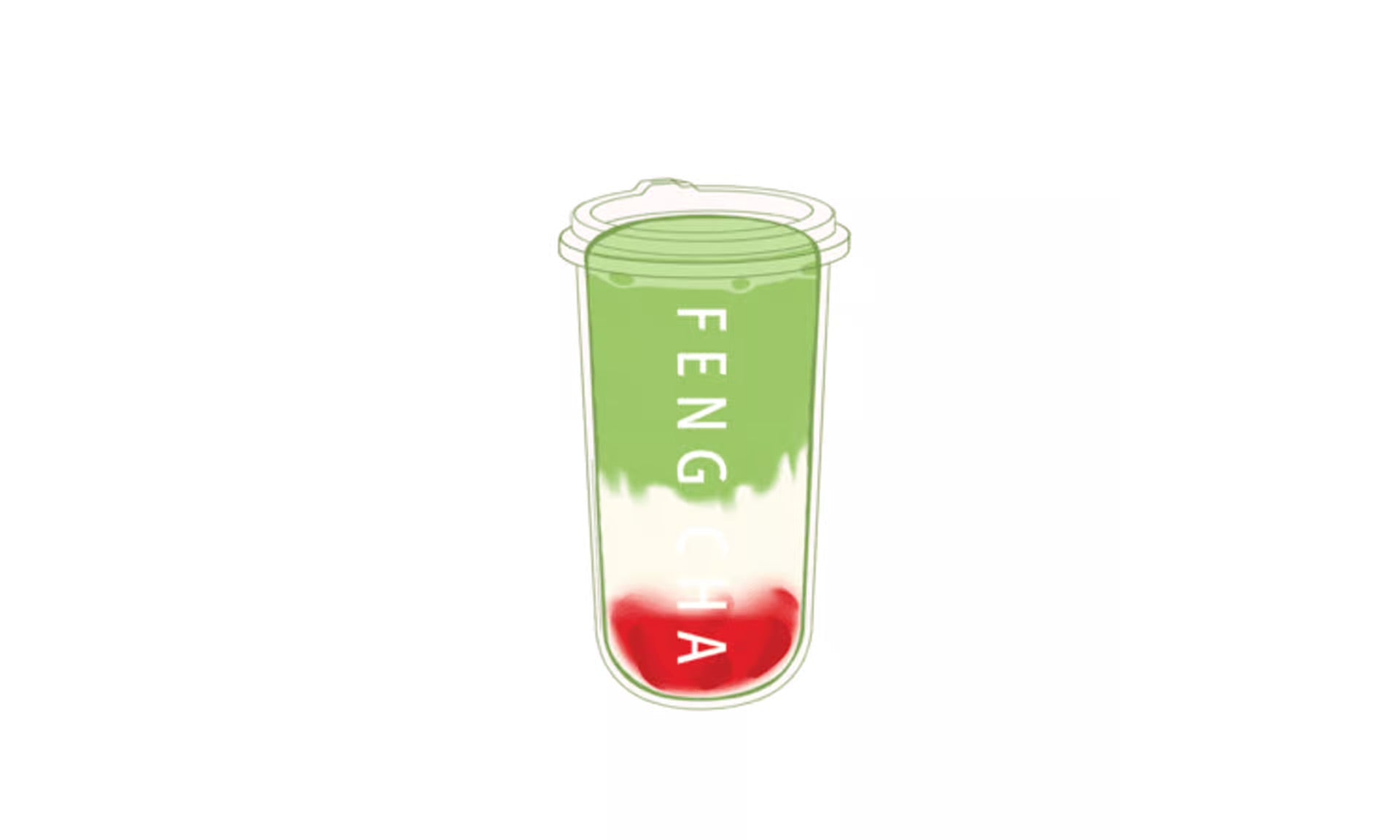草莓抹茶拿鐵