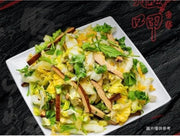 豆乾拌菜心