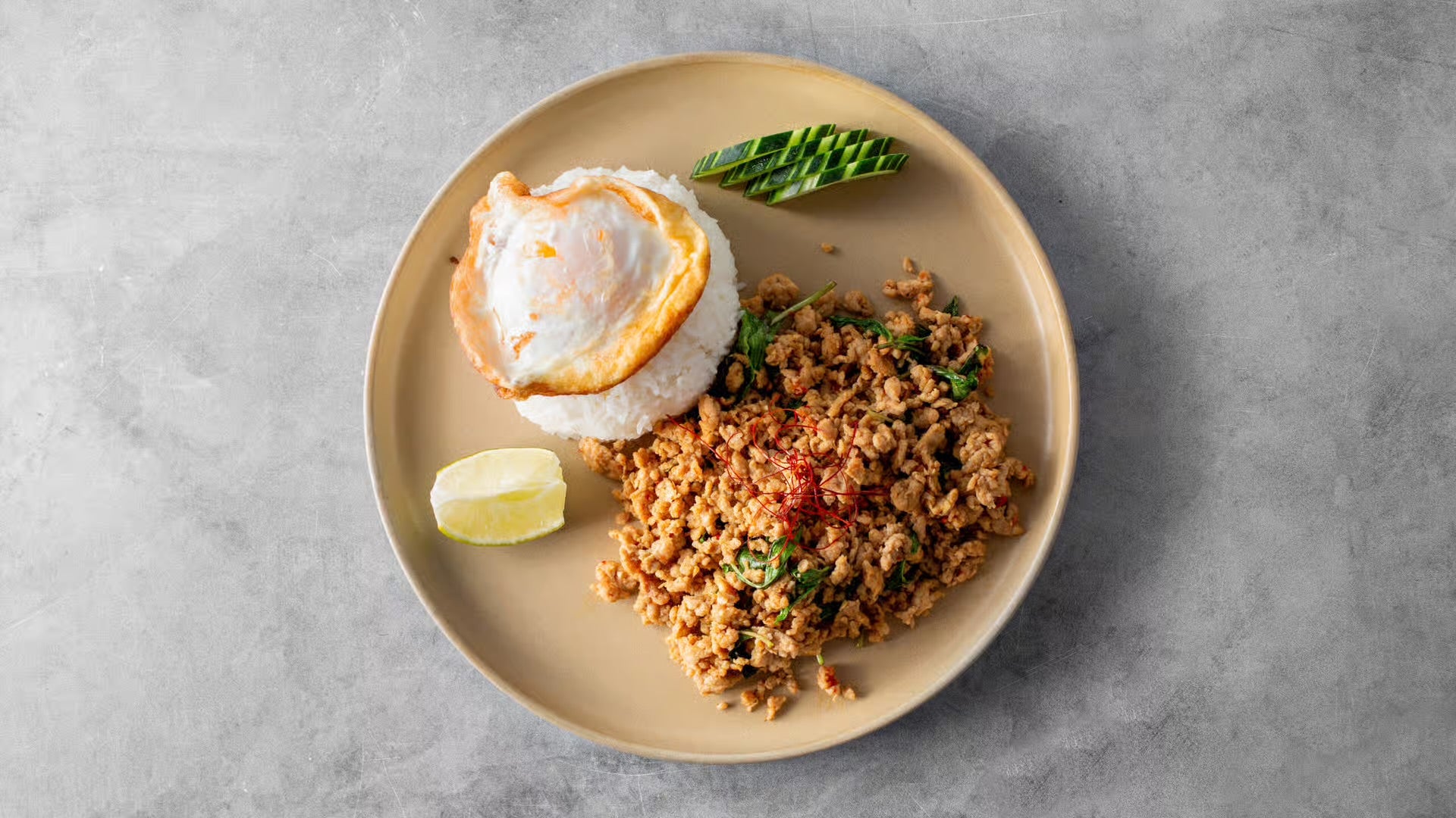 Spicy Basil / Pad Ga Pow Kai Dao