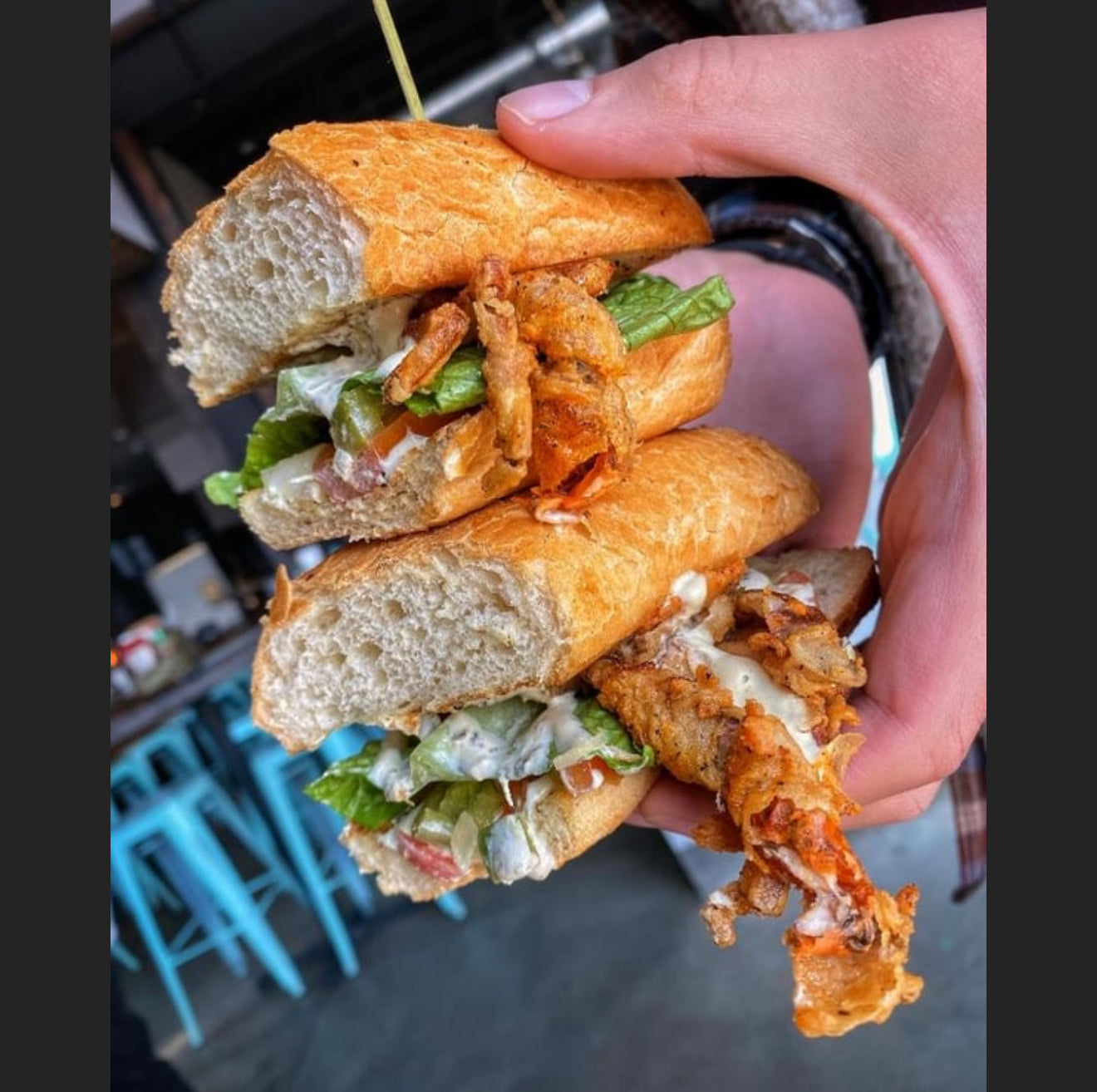 Soft Shell Po Boy