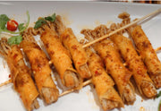 乾豆腐卷金針菇（2串）