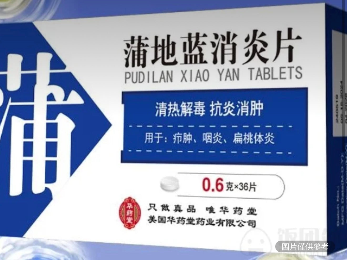 蒲地藍消炎片