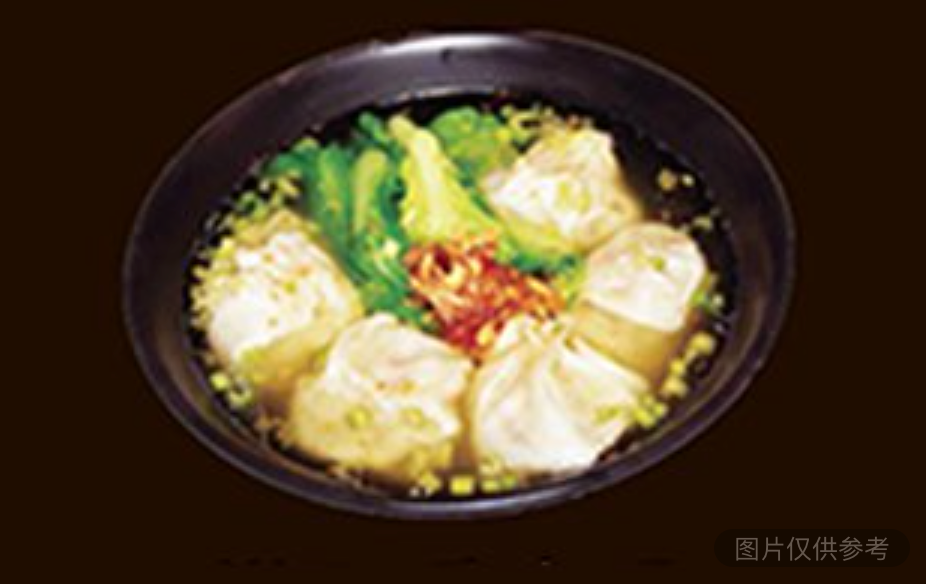 鮮蝦扁食湯