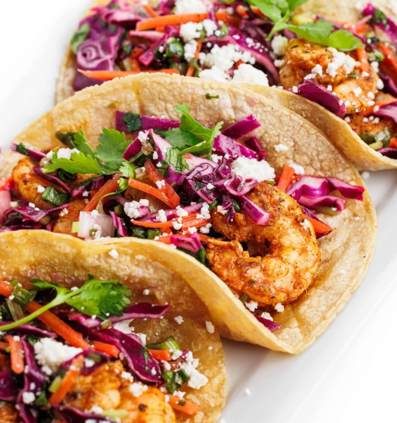 烤大蝦Taco