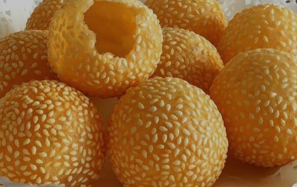 炸麻團