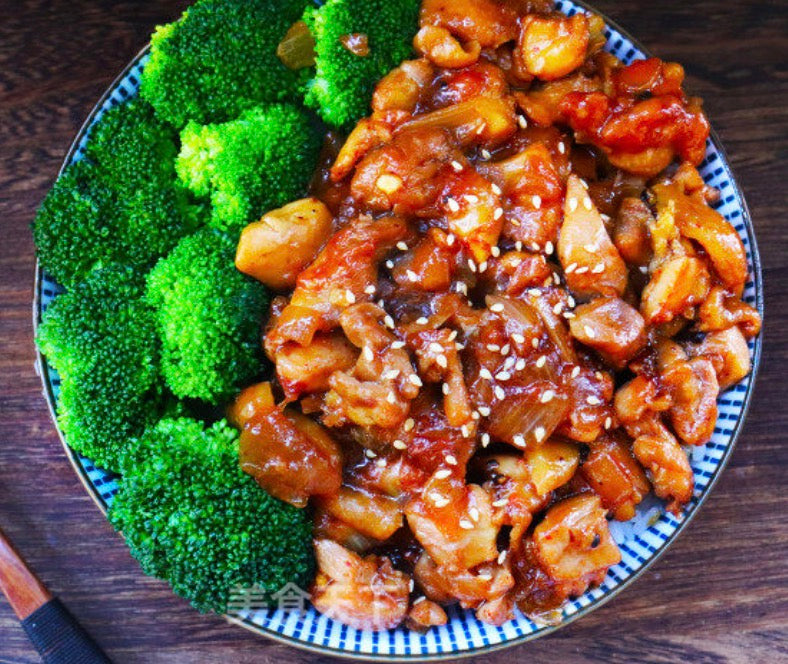 黑椒雞腿飯