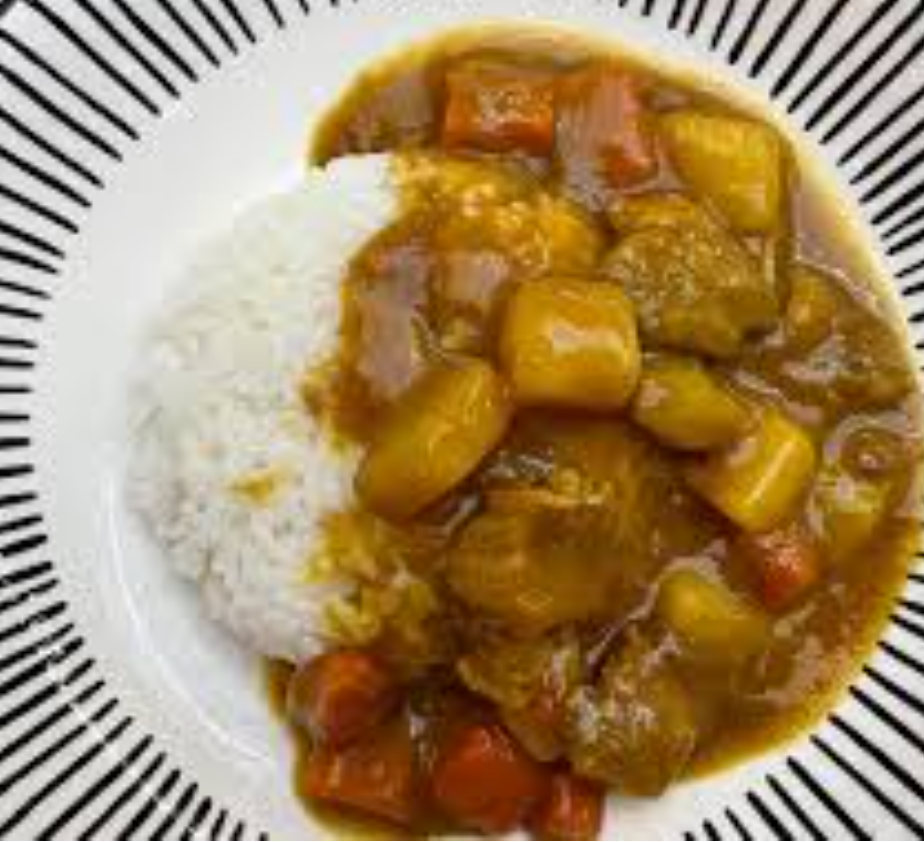 咖哩牛腩飯