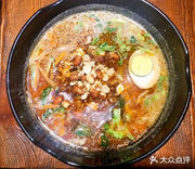 沙茶蝦粒撈麵