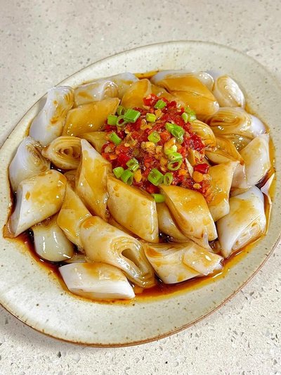 四季豆豬腸粉