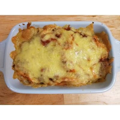 焗肉醬蒜茸包