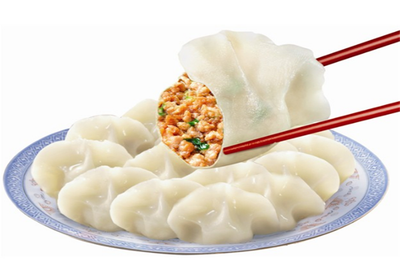 韭菜豬肉水餃（10）